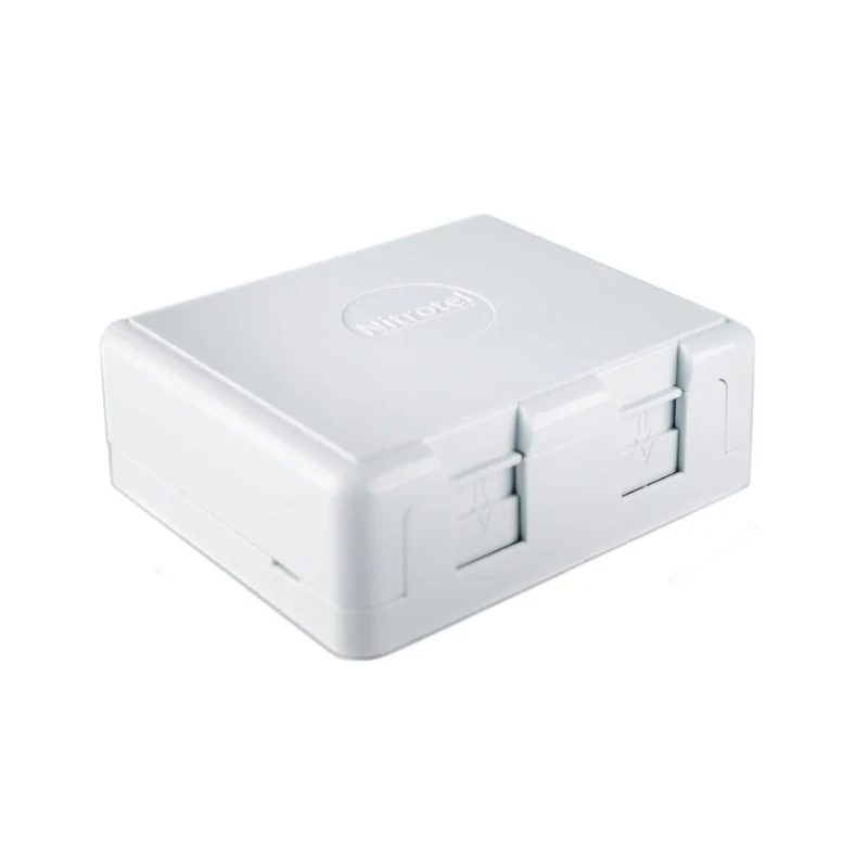 Caja De Montaje En Superficie 1 Puerto Blanco Plastico Nitrotel