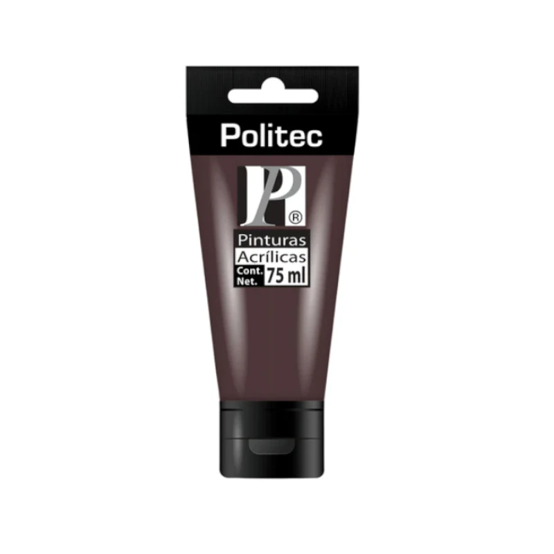 Pintura Acrilica 75Ml Cafe Politec