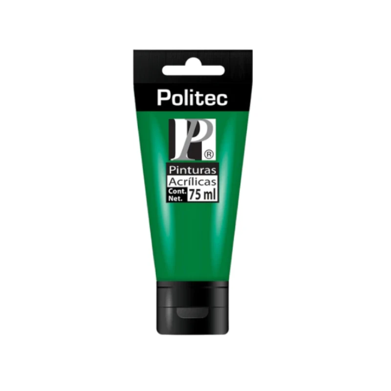 Pintura Acrilica 75Ml Verde Politec