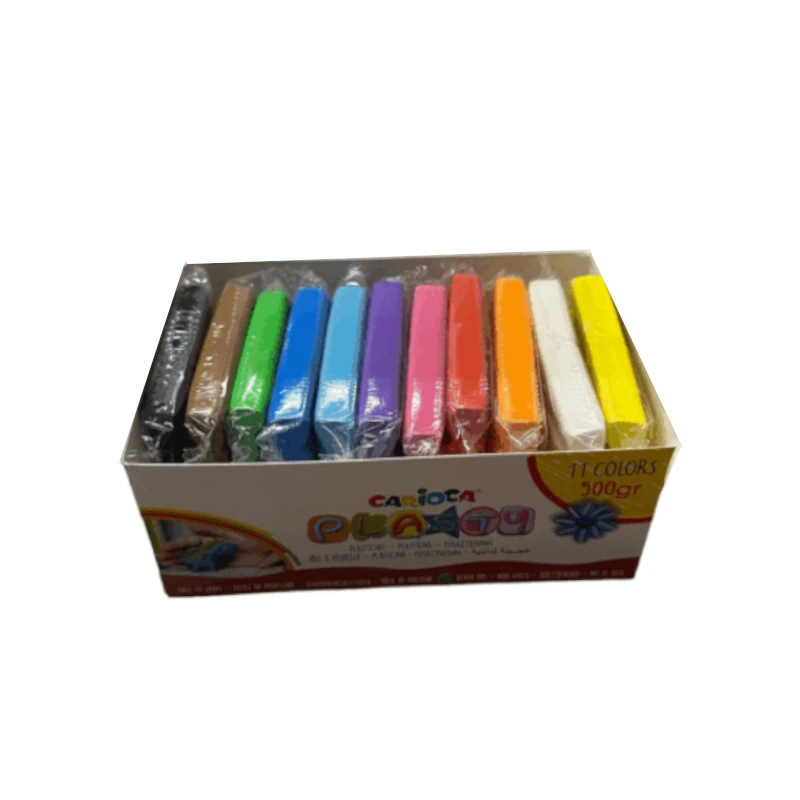Plastilina Carioca 11Colores 500Gr