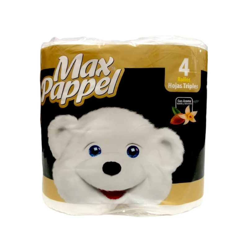 Papel Higienico Max Pappel Triple Hj 4rll