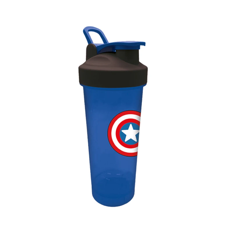 Termo Plastico 800Ml Capitan America