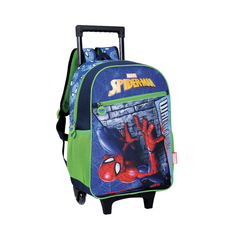 Mochila Con Rodos Spider Man  16