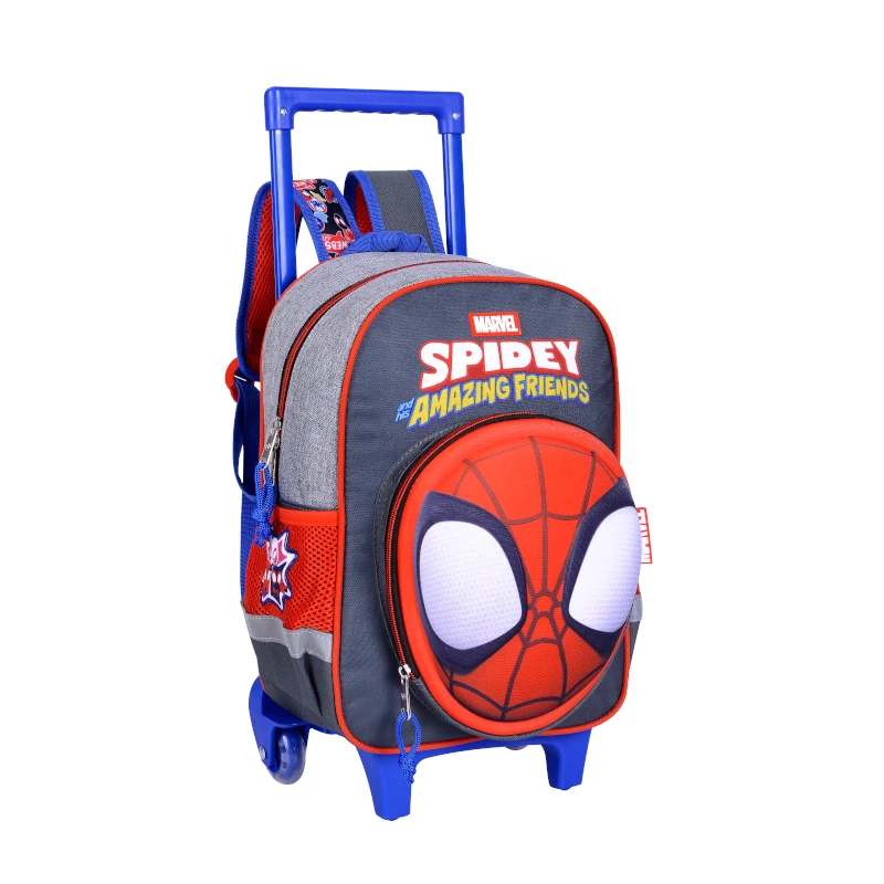 Mochila Con Rodos Go Spidey 14