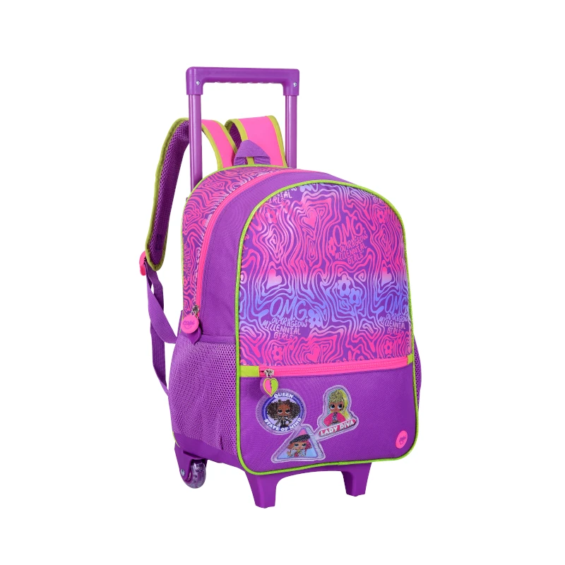 Mochila Con Rodos Lol Omg 16