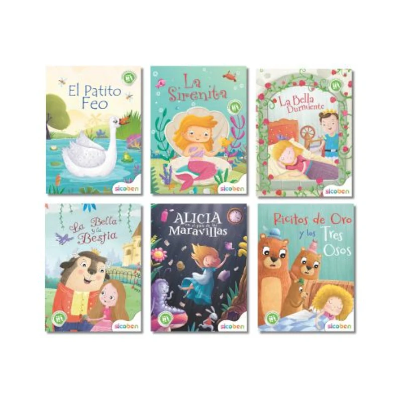 Libro De Cuentos Clasicos Surt 16 Pag