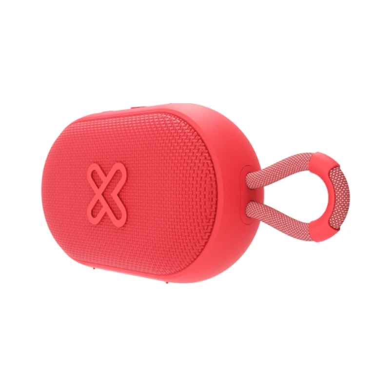 Parlante Klipx Inalambrico Portatil 6W Rojo Kbs-030Rd