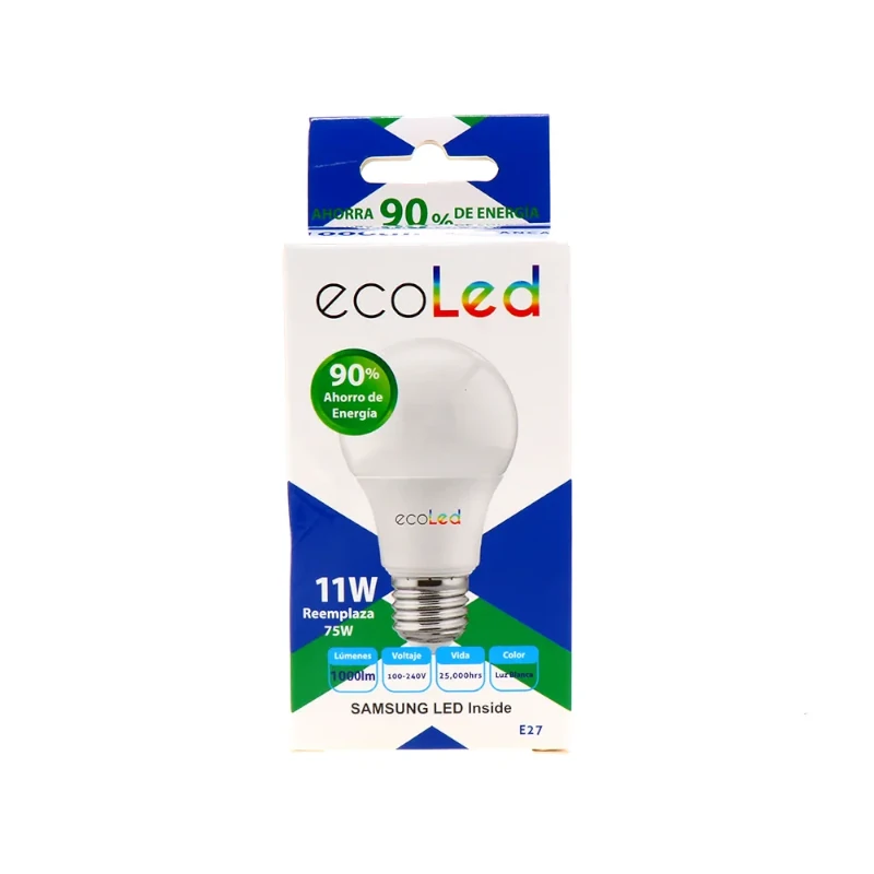 Bombillo Ecologico 11w Ecoled Blco