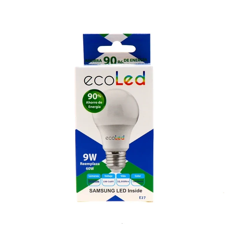 Bombillo Ecologico 9w Ecoled Recargable