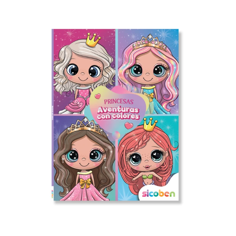 Libro De Lectura Aventuras Con Colores Surtido 16 Pag