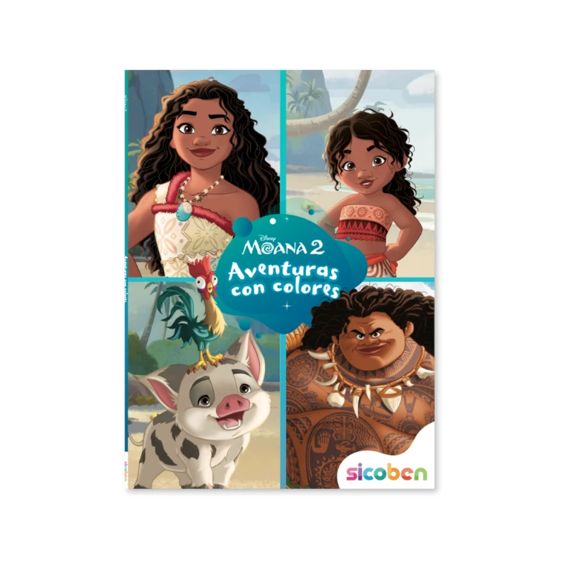 Libro De Lectura Aventuras Con Colores Disney Surtido 16 Pag