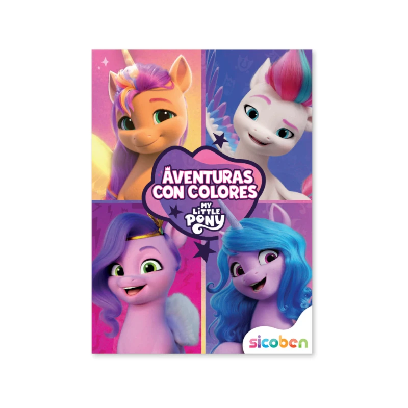 Libro De Lectura Aventuras Con Colores Surtido 16 Pag