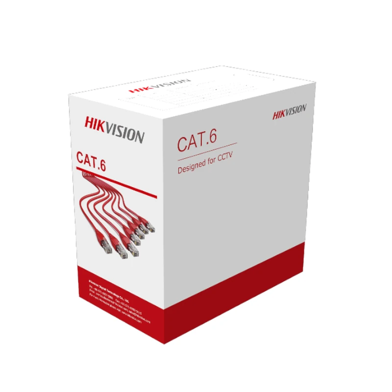 Cable de Red Cat6e 305m-1000Pies Hikvision