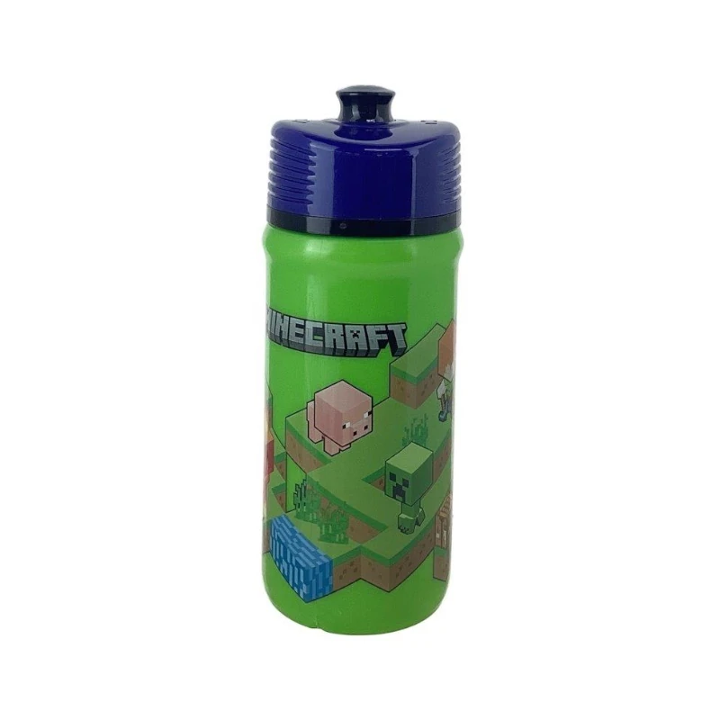 Termo Plastico Minecraft 390 Ml