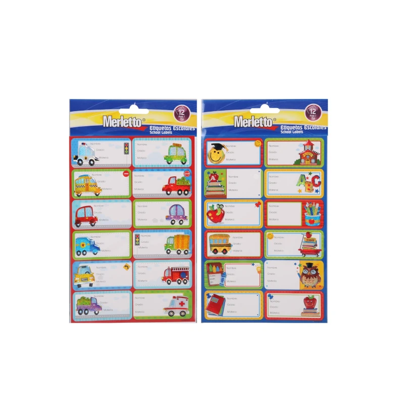 Etiquetas Materia Merletto Paquete12 Para Niño