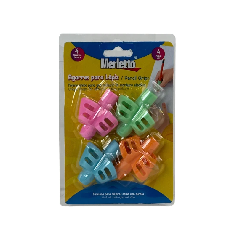 Sujetador De Lapiz Paquete4 Merletto Ergonomico