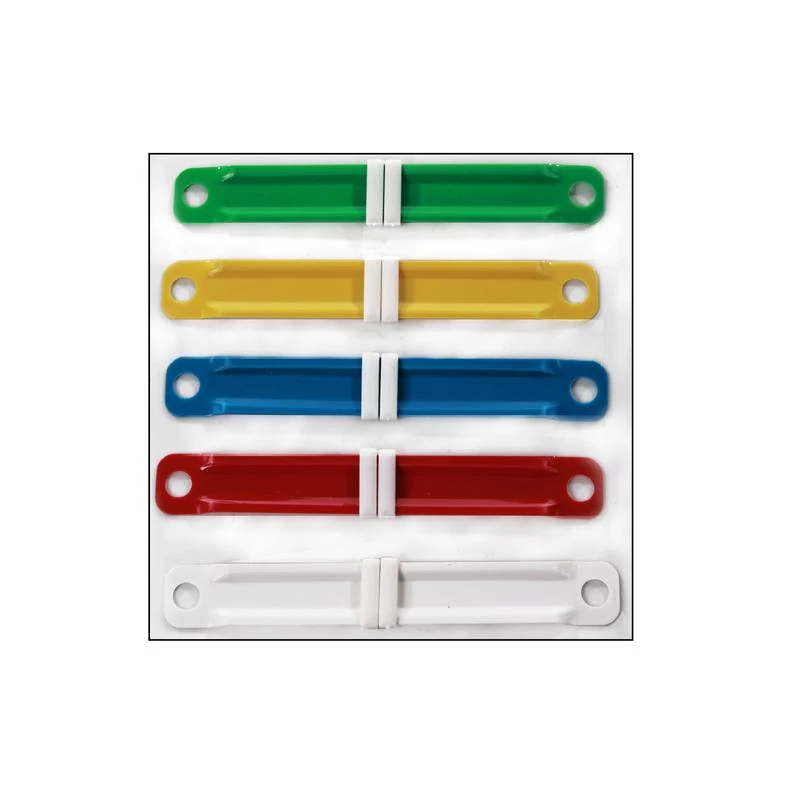 Fastener 8Cm Plast 50Und Merletto de Colores