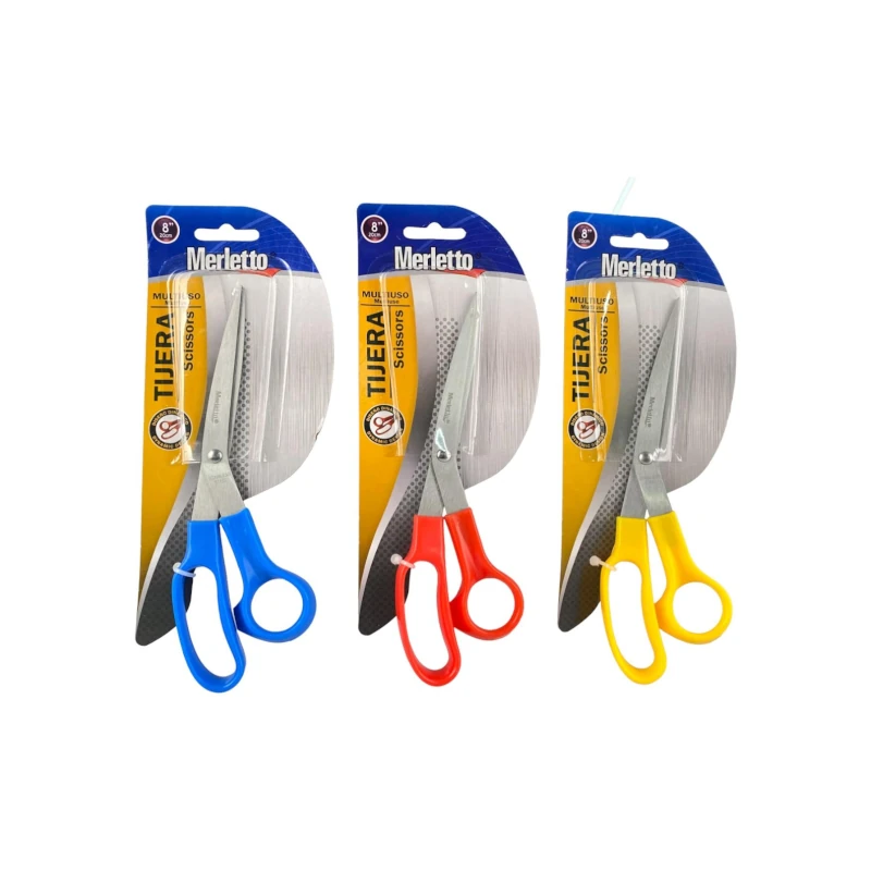 Tijera 8  Merleto Surtido