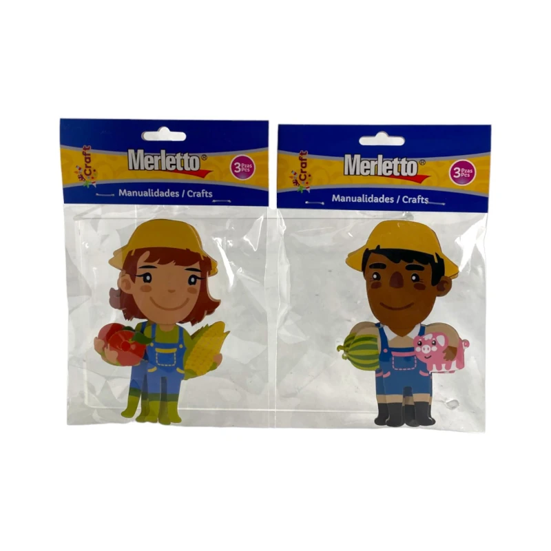 Foamy Adhesivo 3D Agricultores Merletto