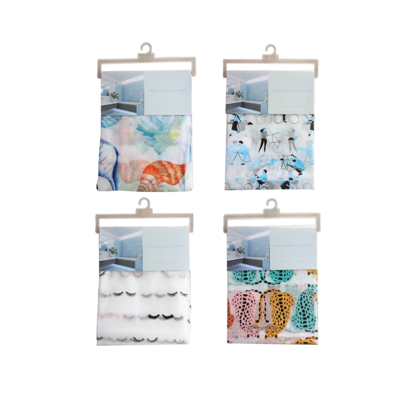 Cortina Para Baño 70X72  Surtido