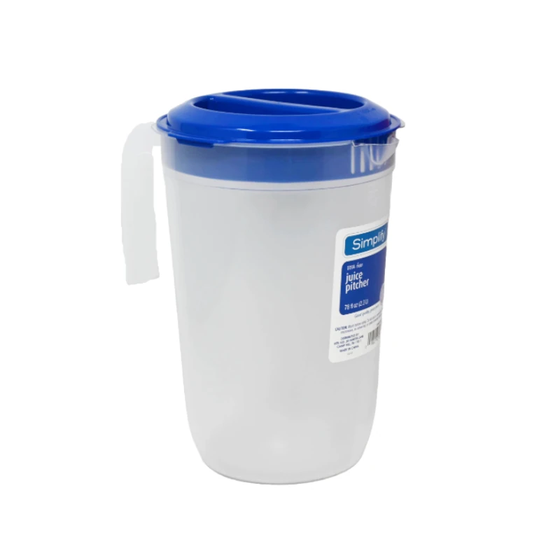 Pichel Plast Con Tapa 75Oz Simplify Surtido
