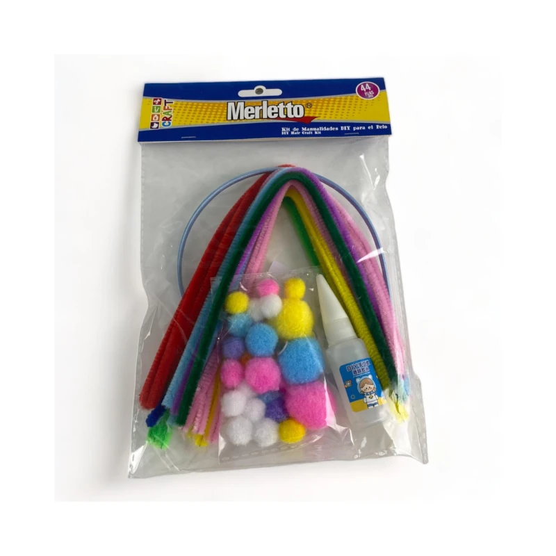 Set Manualidad Vincha Con Accesorios Merletto
