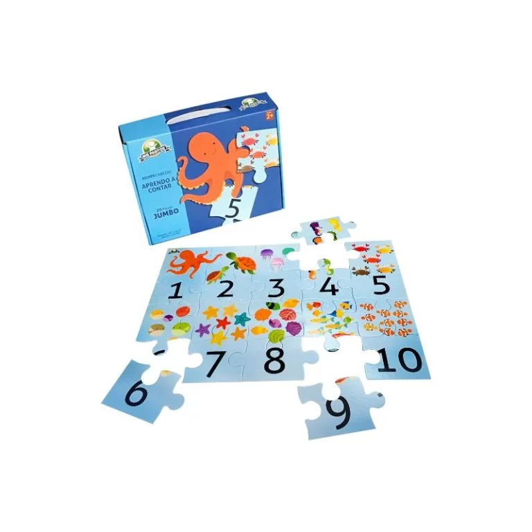 Rompecabezas Aprendo A Contar Jumbo 20Piezas Mis Pasitos