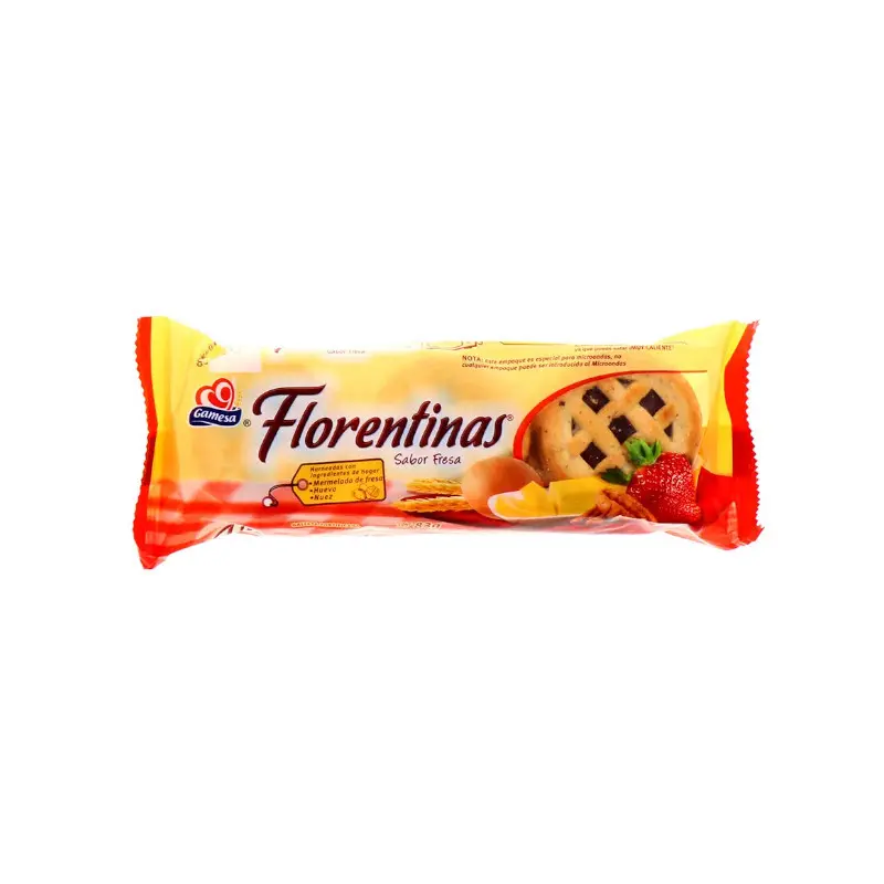 Galleta Florentinas Fresa 83gr