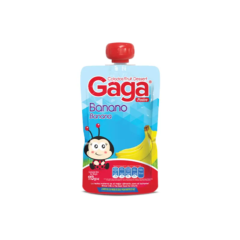 Colado Gaga Banano Doypack 113gr