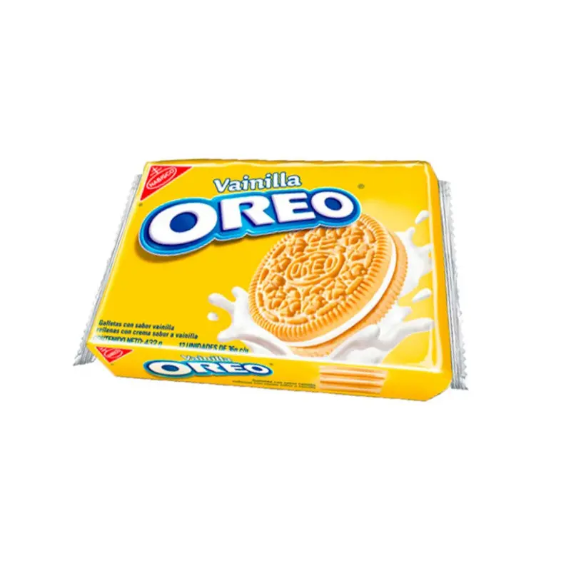Galleta Nabisco Oreo Vainilla Pqt12 36gr