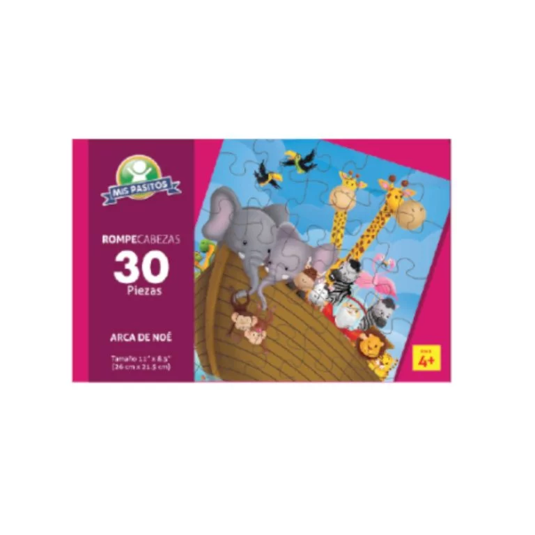 Rompecabezas Arca De Noe 30Piezas Mis Pasitos