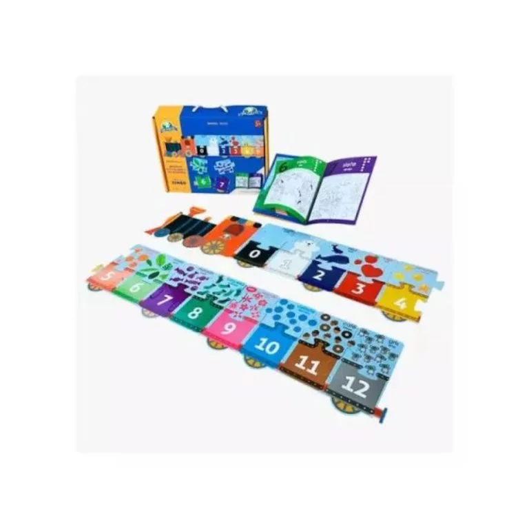 Rompecabezas Aprendo Los Colores Y Números Jumbo 28Piezas Mis Pasitos