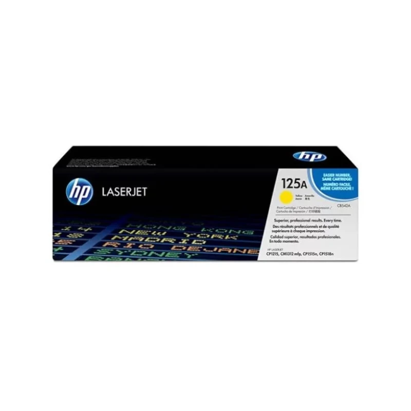 Toner Hp 125a Cb542a Yellow