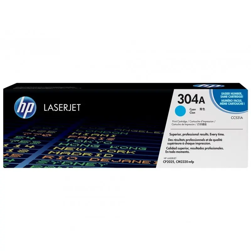 Toner Hp Cc531a Cyan