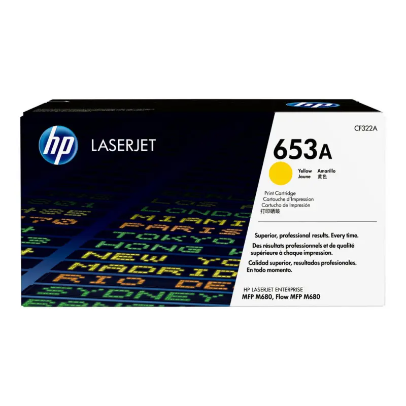 Toner Hp 653a Yellow M680f