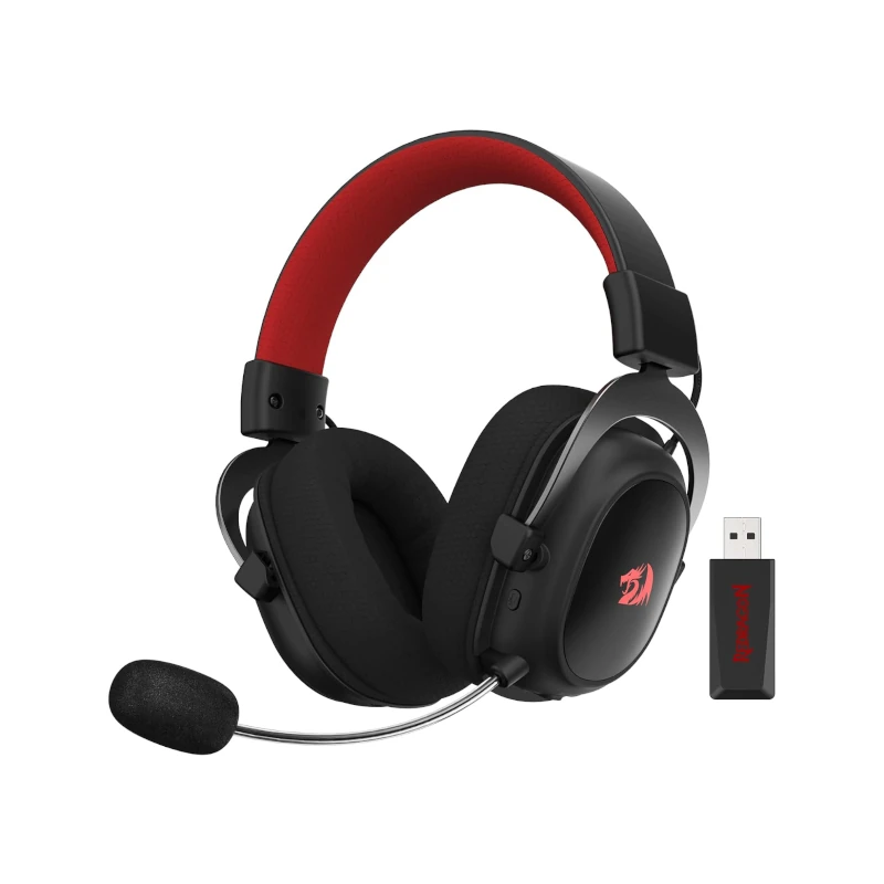 Audifono Redragon Gaming Zeus X Inalambrico 7.1 Negro Con Microfono Rgb H510-pro
