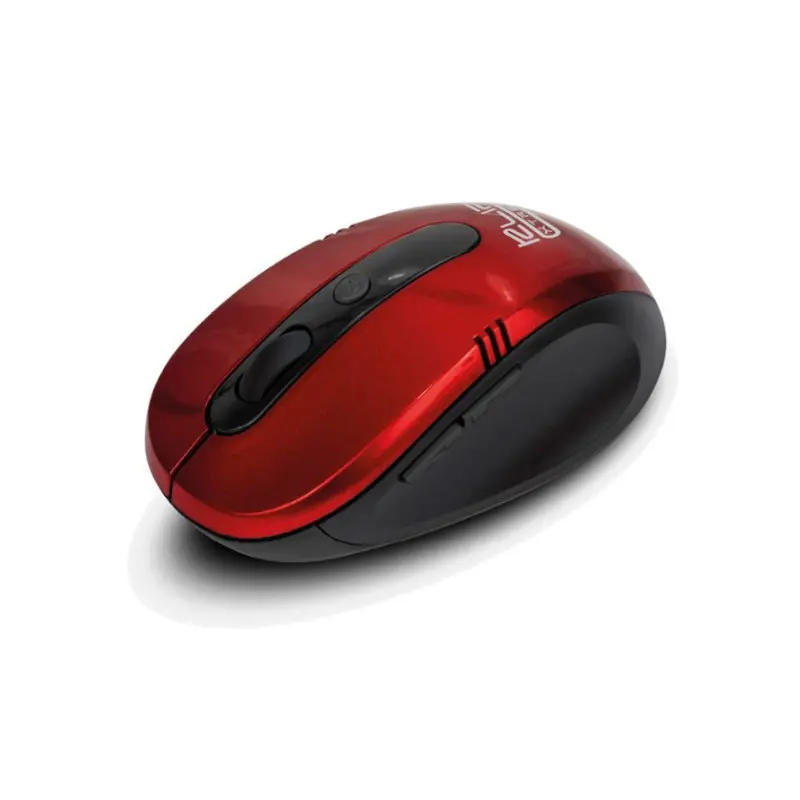 Mouse Klipx Inalambrico Rojo Kmw-330Rd