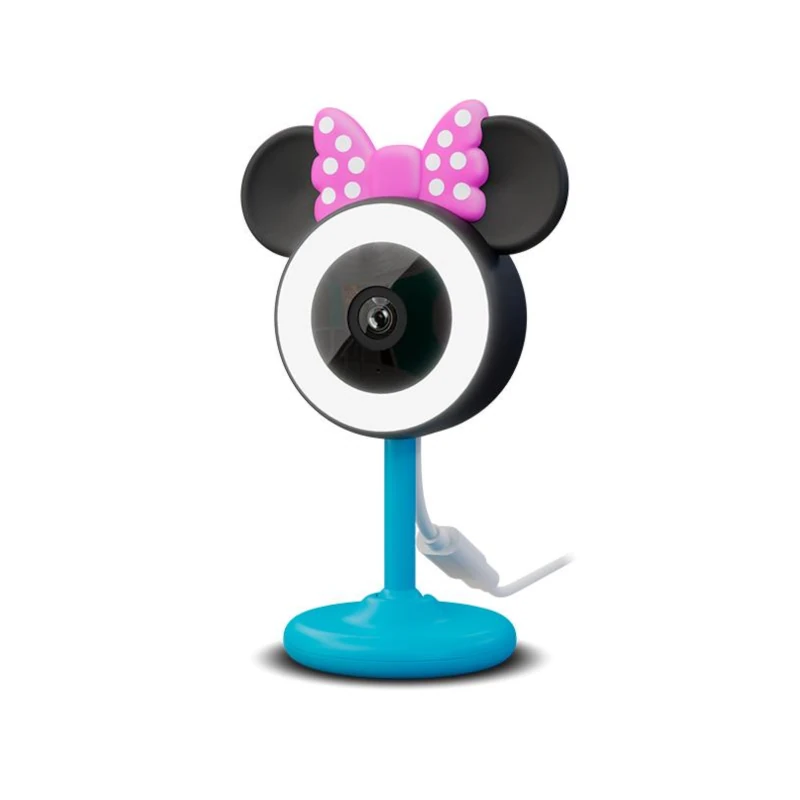 Monitor Inteligente Para Bebe Con Camara Nexxt 2K Audio-B Rgb Nhc-B100 Mn Minnie Mouse