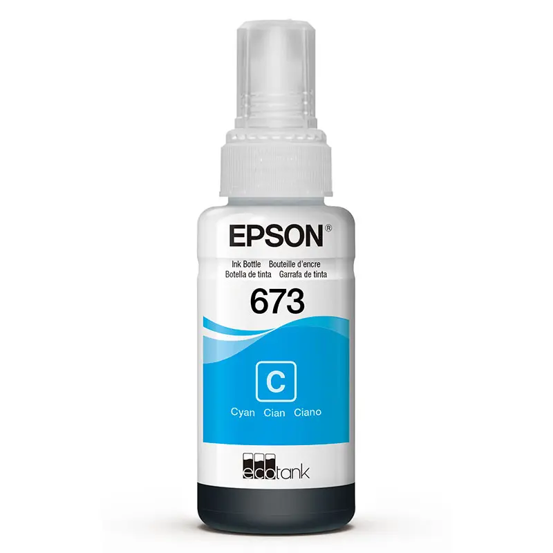 Tinta Epson T673 Cyan