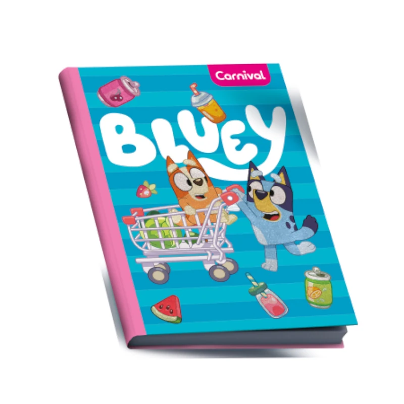 Cuaderno Cosido Licencia Bluey Gde 200 Pag