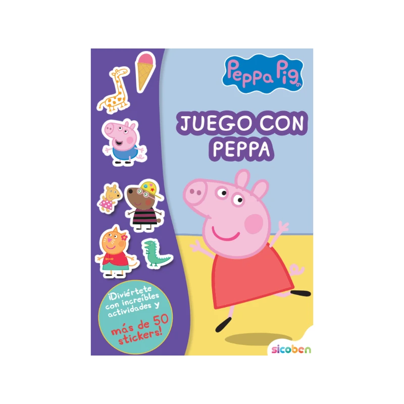 Libro De Actividades Juego Con Peppa Pig 16 Pag