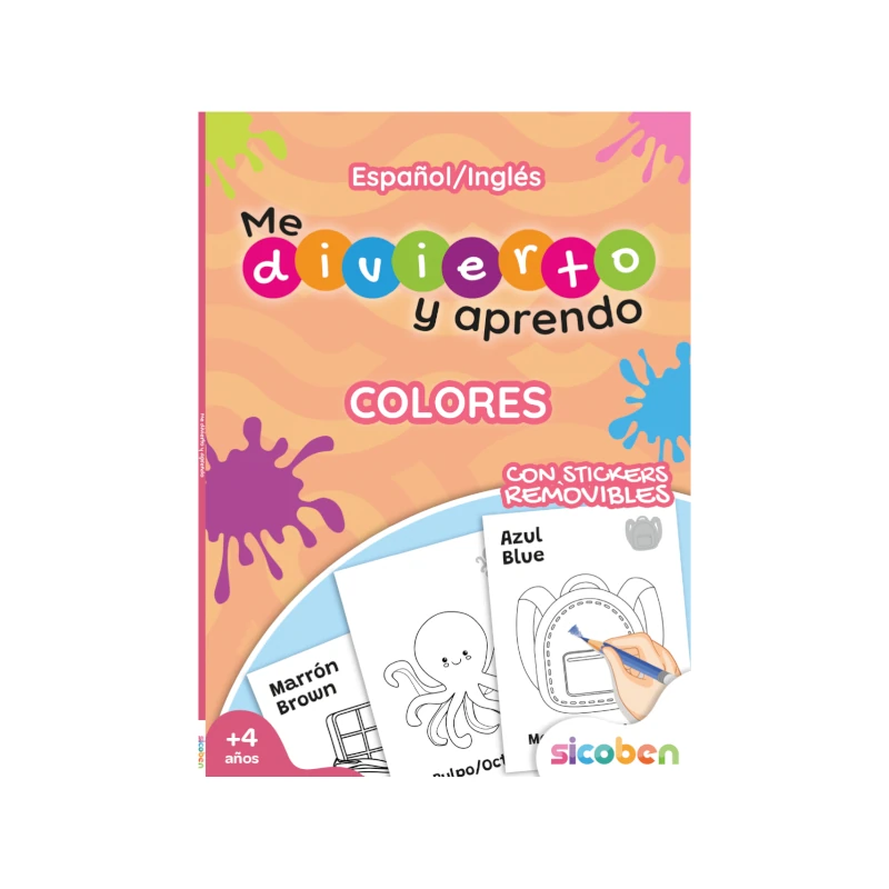 Libro De Actividades Me Divierto Y Aprendo Sicoben