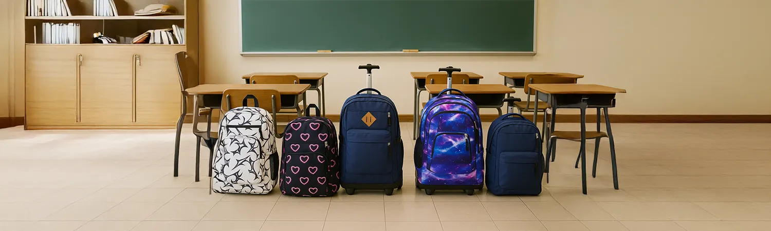 Mochilas escolares resistentes y cómodas