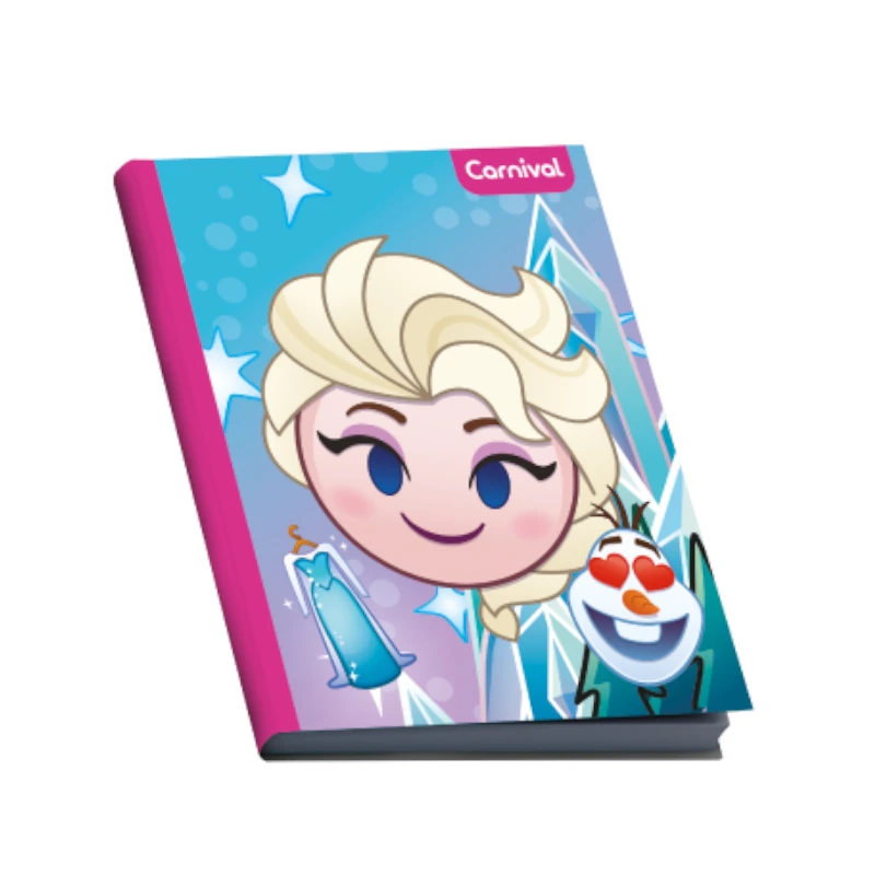 Cuaderno Cosido Licencia Emoji Frozen Gde 200 Pag