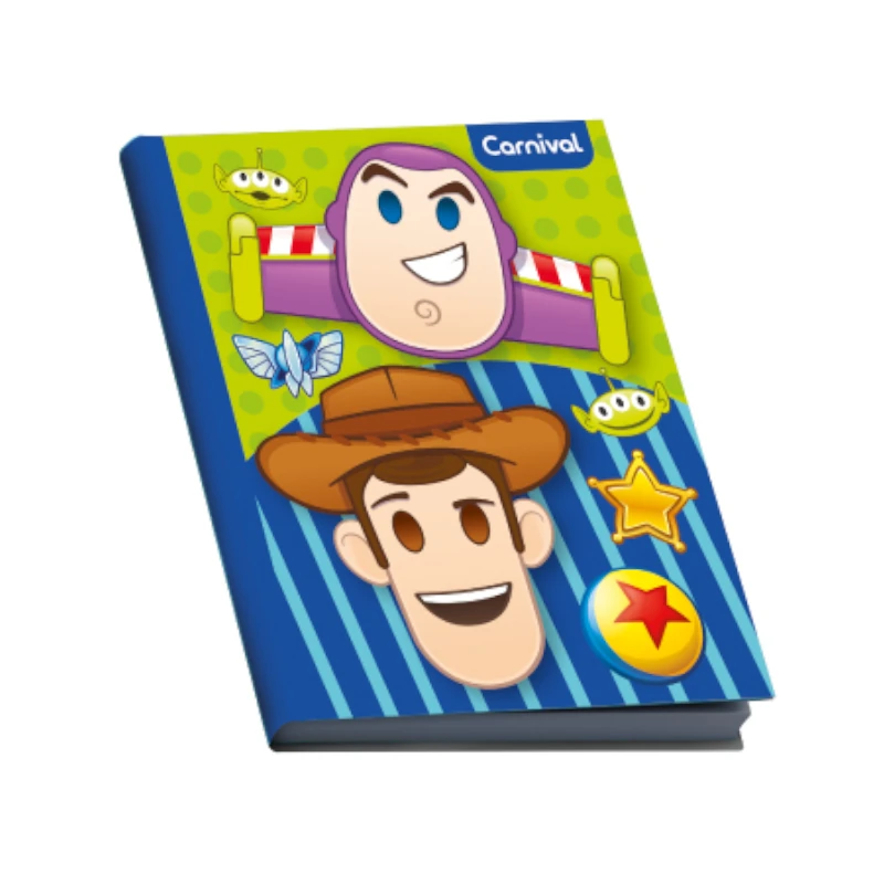 Cuaderno Cosido Licencia Emoji Toy Story Doble Linea 200 Pag