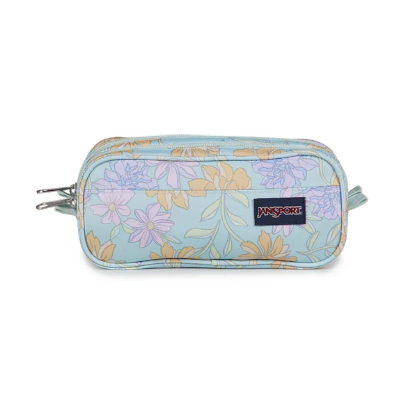 Lapicero Jansport Large Accessory Pouch Faded Floral Fresh Mint