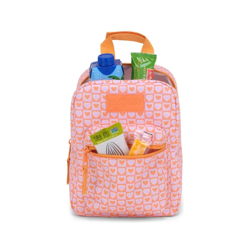 Lonchera Jansport Big Break Hyped Hearts Pink