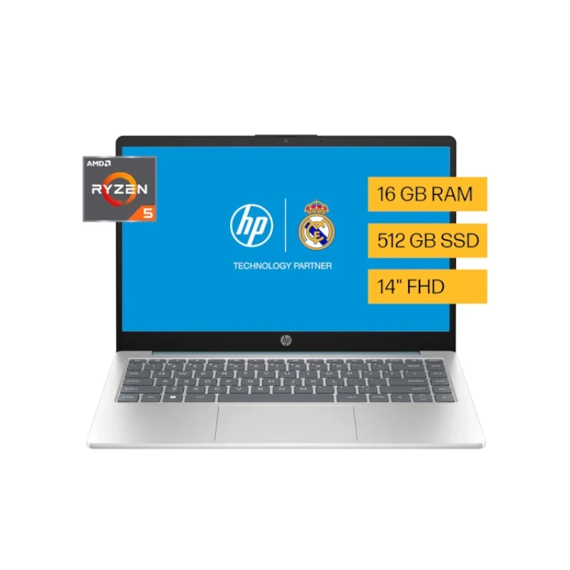 Laptop HP 14 7250U 14-Em0021la Amd Ryzen 5-16Gb-512Gb SSD