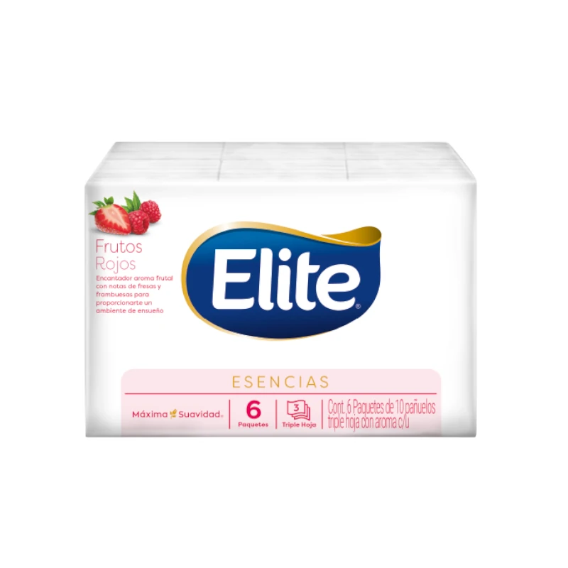 Pañuelos Faciales Frutos Rojos Pqt60