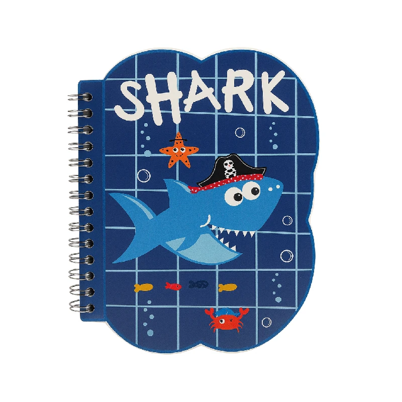 Libreta Espiral Shark Surtido 60Hojas Merletto